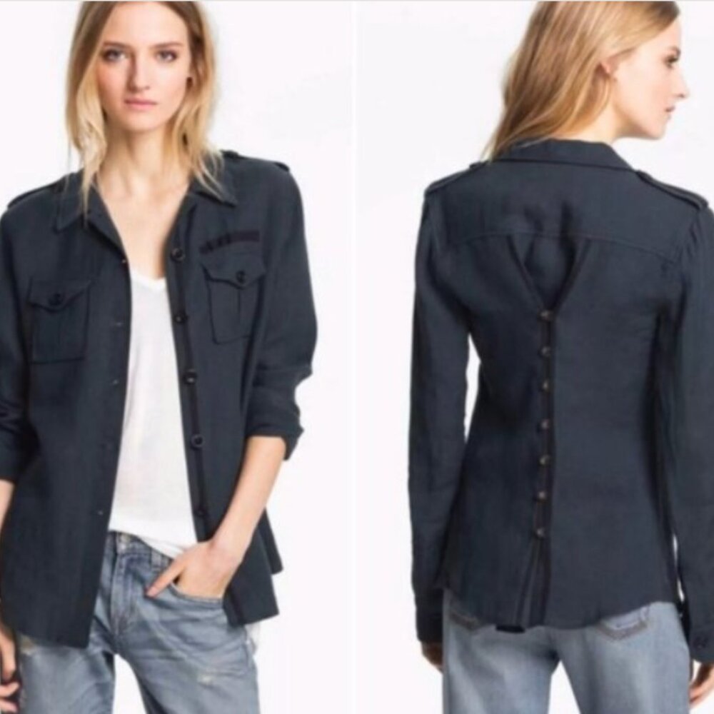 Elizabeth and James New Bedford Military Style Jacket/Shirt